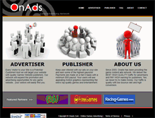 Tablet Screenshot of onads.com